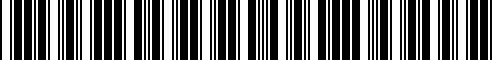 Code à barres pour 17511524319