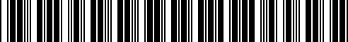 Code à barres pour 41007449380
