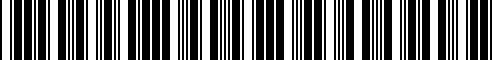 Code à barres pour 51435B3C626