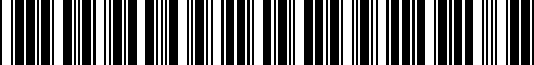 Code à barres pour 51627401793
