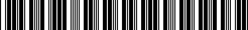 Code à barres pour 52300445406