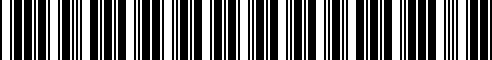 Code à barres pour 84219122423